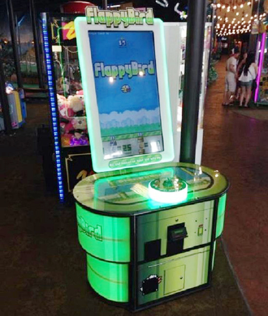 史上最虐游戏Flappy Bird街机版问世