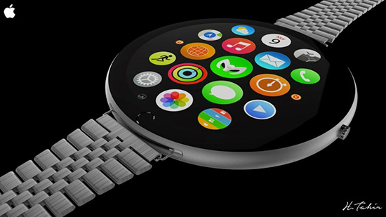 惊现Apple Watch二代 圆形表盘+指纹识别