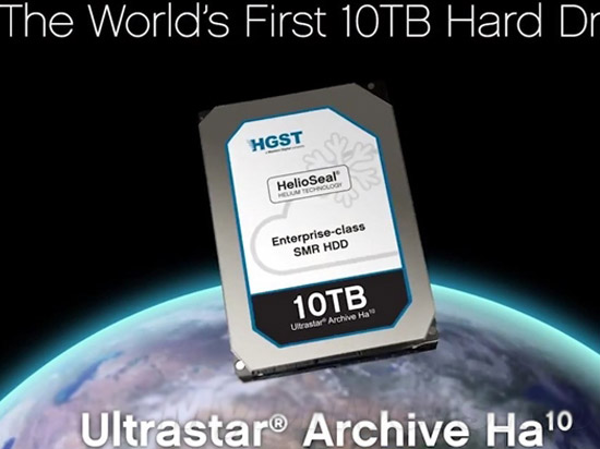 震惊了！全球第一款容量高达10TB的硬盘