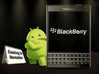 黑莓或于11月推高端安卓手机