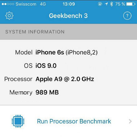 iPhone6s内存曝光：竟然还是1GB！