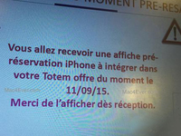 法运营商：iPhone 6s将于9月11日接受预订