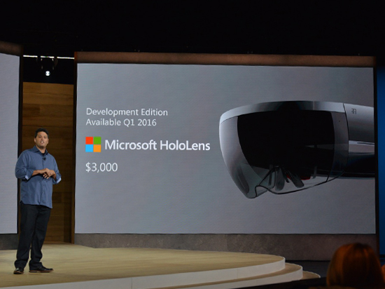 屌丝玩不起 微软HoloLens售价19067元