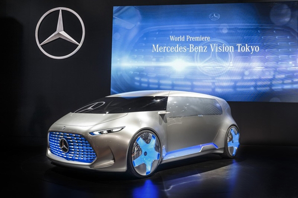 奔驰推出名为Vision Tokyo的自动驾驶概念车