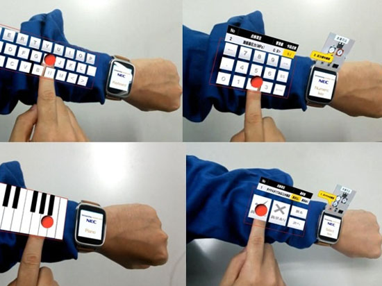 视频：装逼新玩法，用Google Glass帮智能手表打字