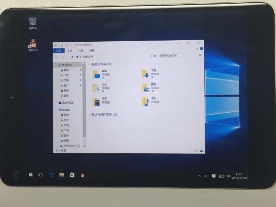 小米平板2真机曝光 安卓和Windows互刷