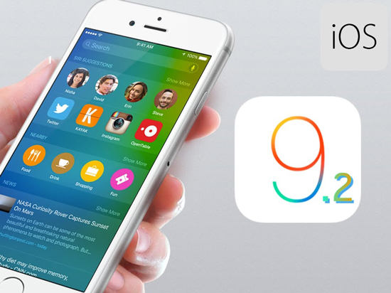 苹果系统全面更新 iOS 9.2/OS X 10.11.2都来了