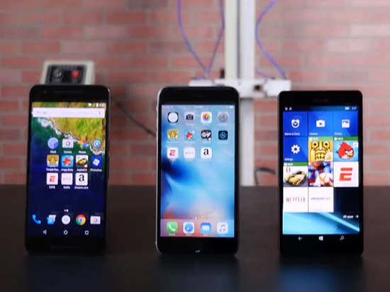 视频：三大手机系统大对比 WP到底有多慢？