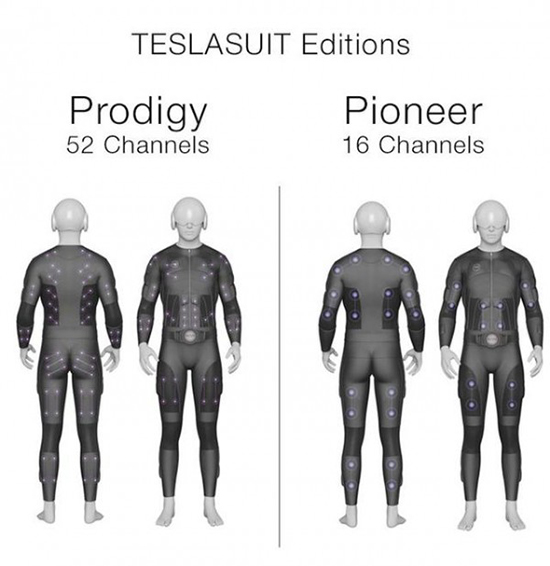 Teslasuit智能紧身衣：带你体验真正的VR世界