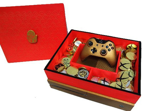 不输苹果！微软也推猴年定制版Xbox One主机