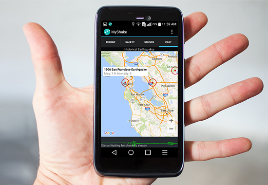 有了这款app，手机也能变成地震探测器