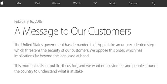 若苹果不和美国政府开撕，那你我的iPhone都不安全