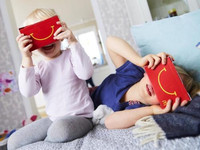 吃完麦当劳儿童餐，还能体验VR游戏！