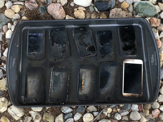 10款iPhone火烧测试：库克造的都挂了