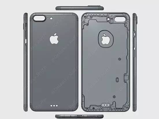 这是iPhone 7 Plus模具照？说好的双边喇叭去哪了