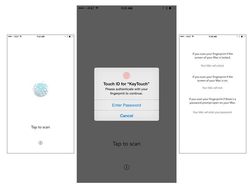 苹果Mac新功能：未来可以利用iPhone指纹遥控解锁？