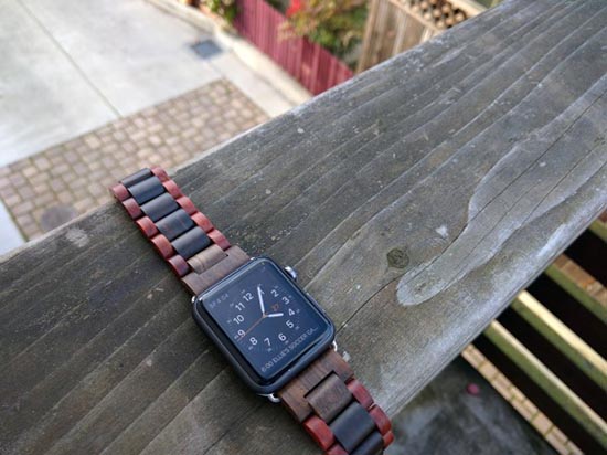 个性十足！Apple Watch木质表带已开售