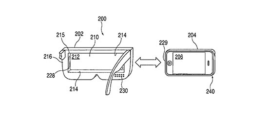 苹果VR专利曝光 长得跟Gear VR一样？