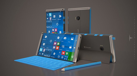 微软Surface Phone长什么样？是不是这样