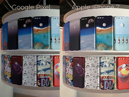 差距在哪？iPhone 7 谷歌Piexl拍照对比