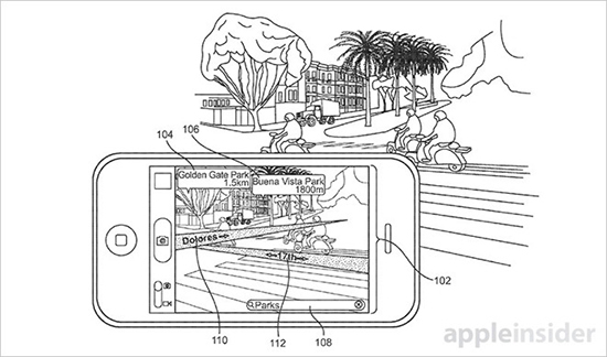 苹果新专利曝光：果然是增强现实技术