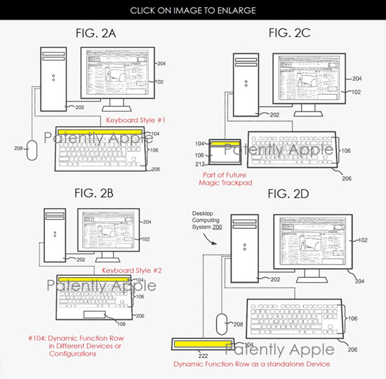 苹果获Touch Bar专利 更多产品将用上它