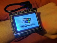 经典怀旧！这款运行Windows 98的智能手表可扫雷