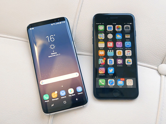 宿命对决 三星Galaxy S8对比苹果iPhone 7