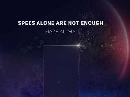 谜一样的全面屏双摄手机 Maze Alpha即将亮相