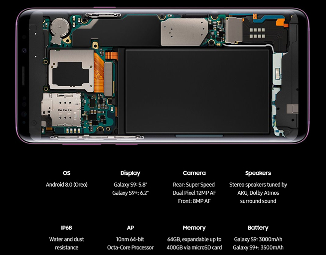 三星Galaxy S9/S9+发布：可变光圈主摄，Bixby升级锦上添花
