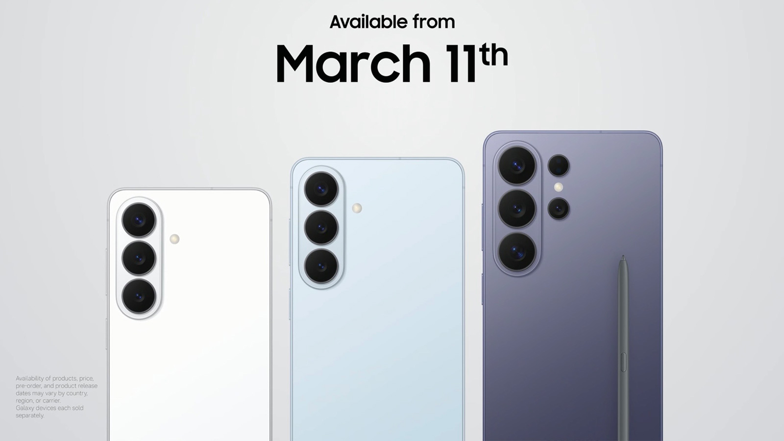 三星Galaxy S26系列发布：首发防窥屏，国行版升杯优惠800元